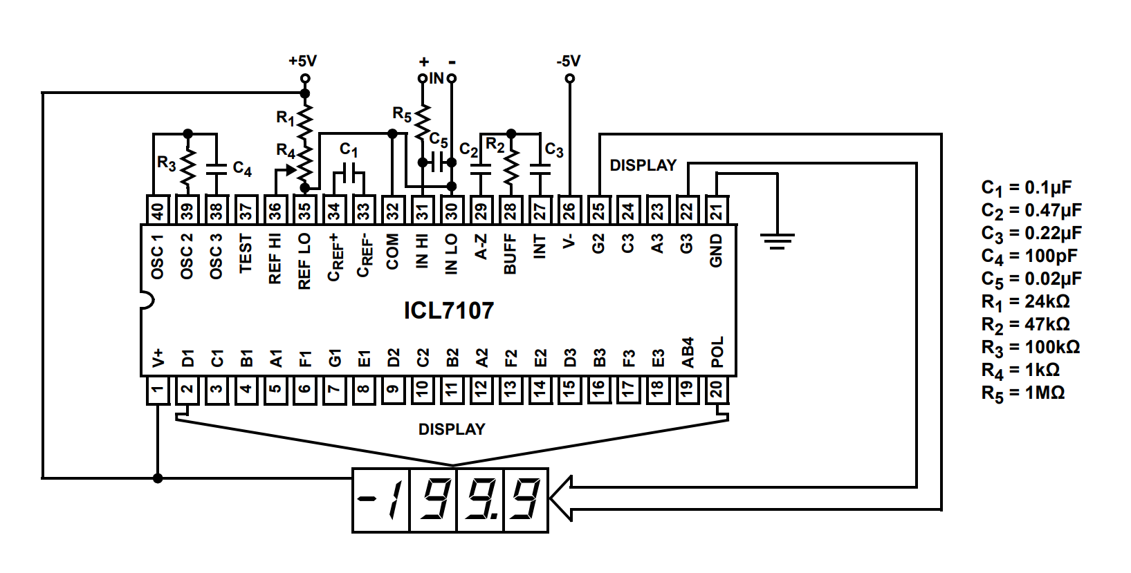ICL7107CM44T